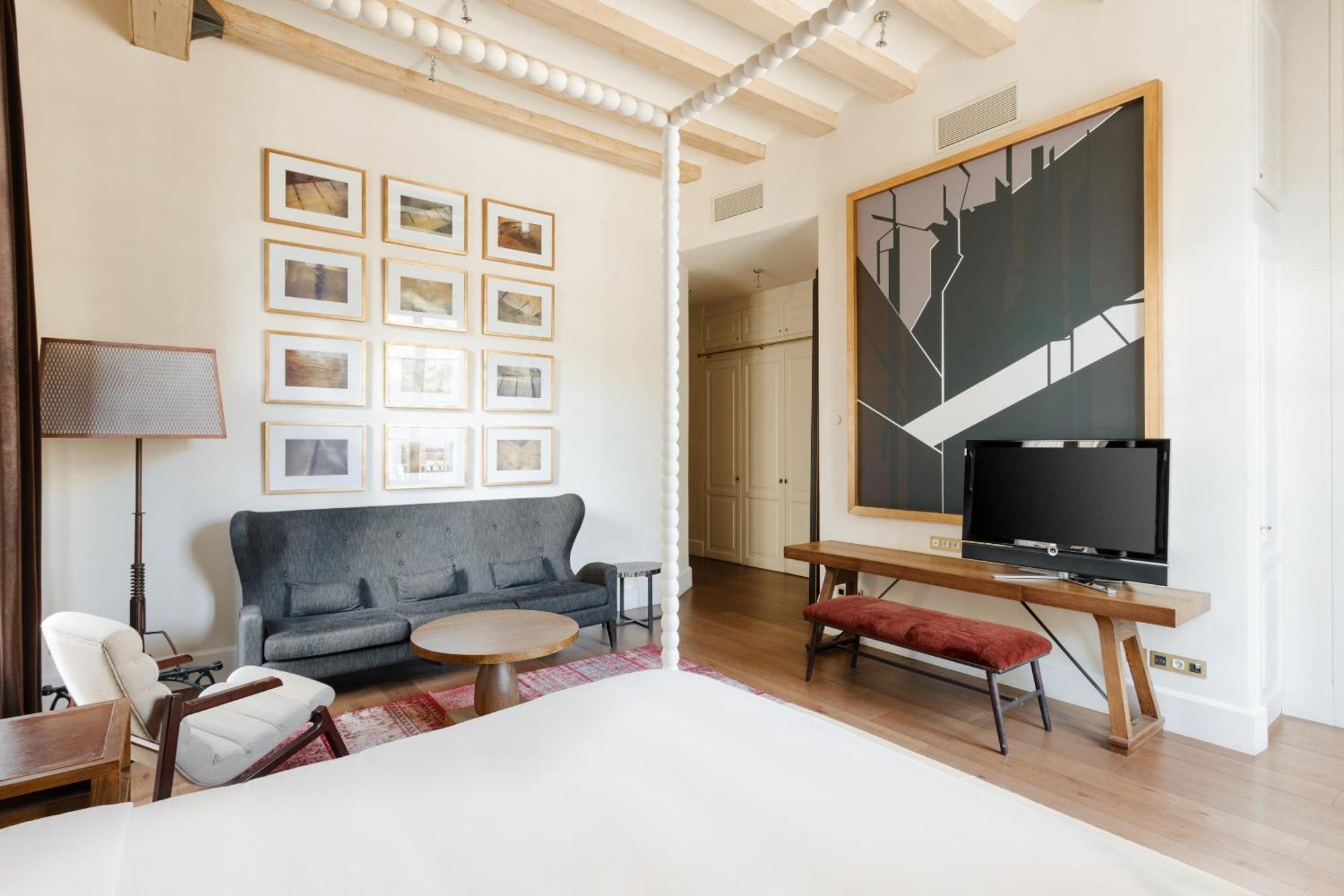 โรงแรมโดพลสคาเรียลจีแอล บาร์เซโลนา ห้อง รูปภาพ A typical apartment at the Hotel